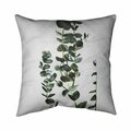 Fondo 26 x 26 in. Eucalyptus Stems-Double Sided Print Indoor Pillow FO2794075